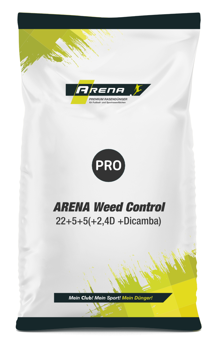 Rasendünger mit Unkrautvernichter - ARENA Weed Control - rasenwelt GmbH