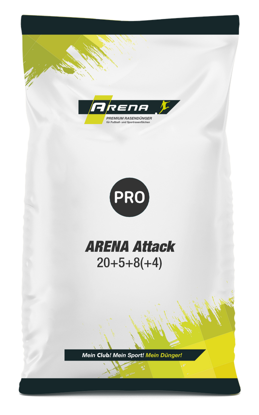 Frühjahrsdünger ARENA Attack 20+5+8(+4) 20kg - rasenwelt GmbH