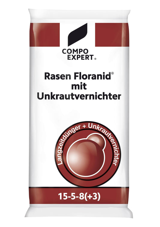 Compo Expert Rasendünger mit Unkrautvernichter Floranid - rasenwelt GmbH