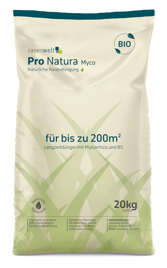 Organisch Rasendünger Pro Natura Myco - rasenwelt GmbH