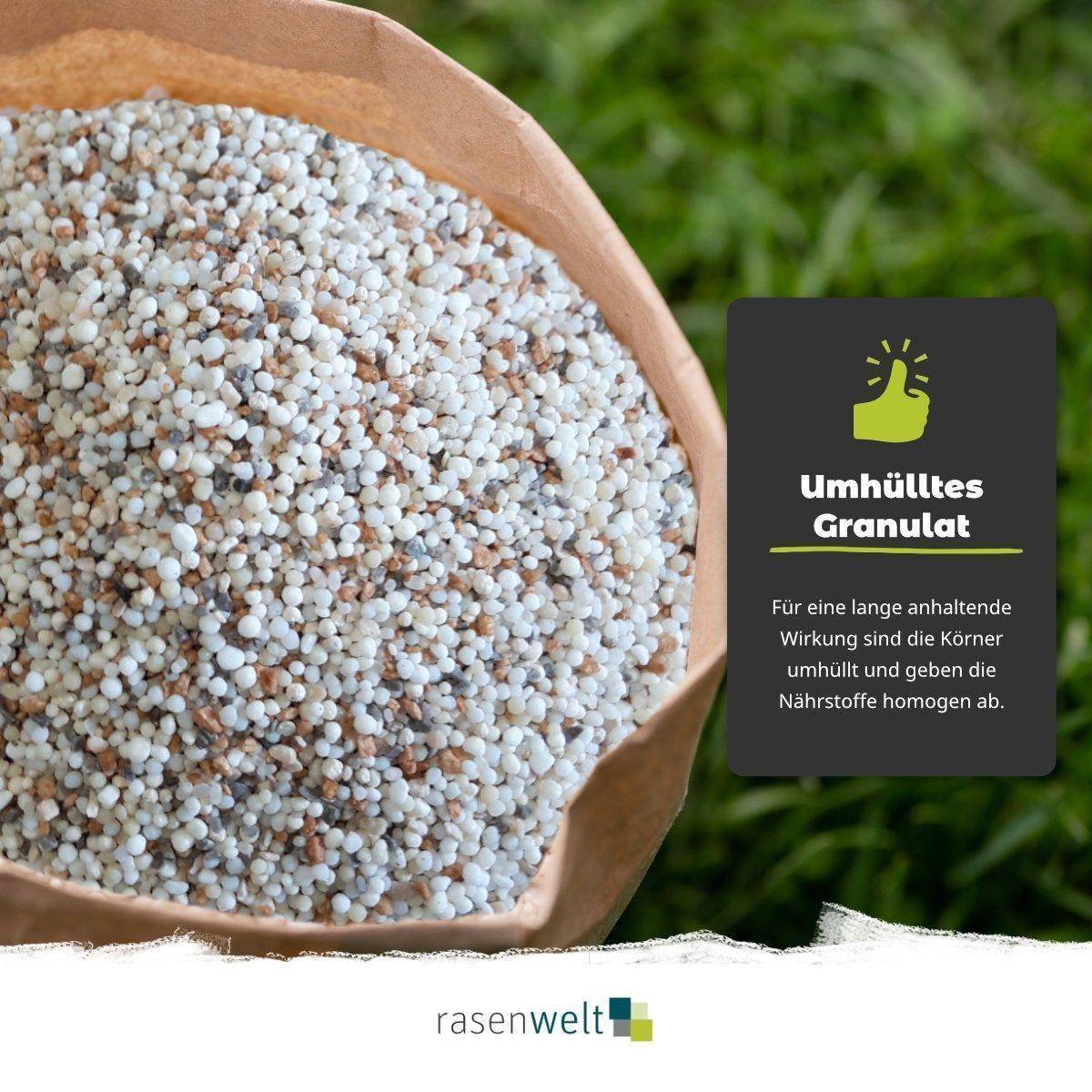 Rasendünger Sommer ARENA Center 18+0+18(+3) 8kg - rasenwelt GmbH