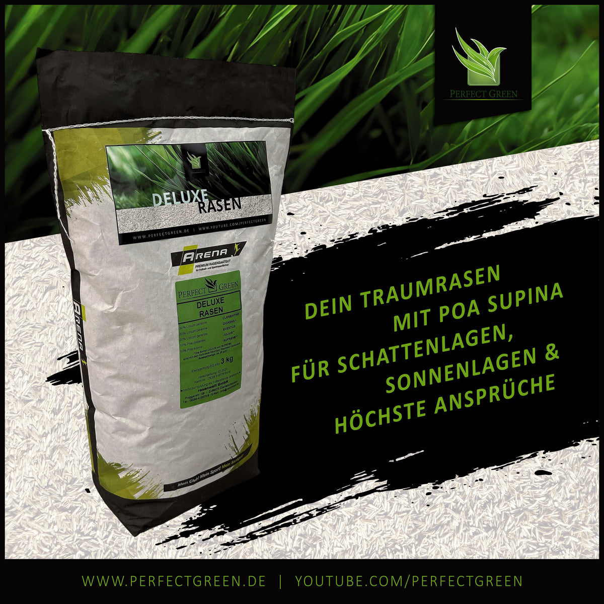 Perfect Green Deluxe Rasen – rasenwelt GmbH