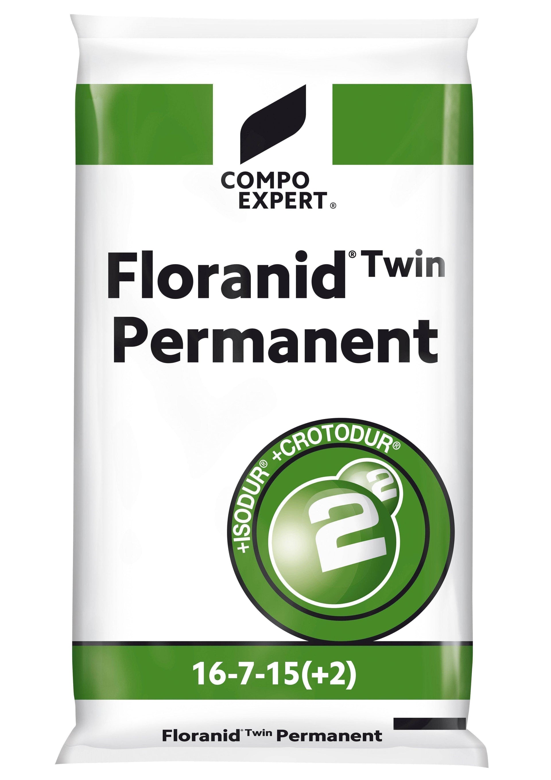 Langzeitdünger Compo Expert Floranid Twin Permanent 16+7+15(+2) 25 kg –  rasenwelt GmbH