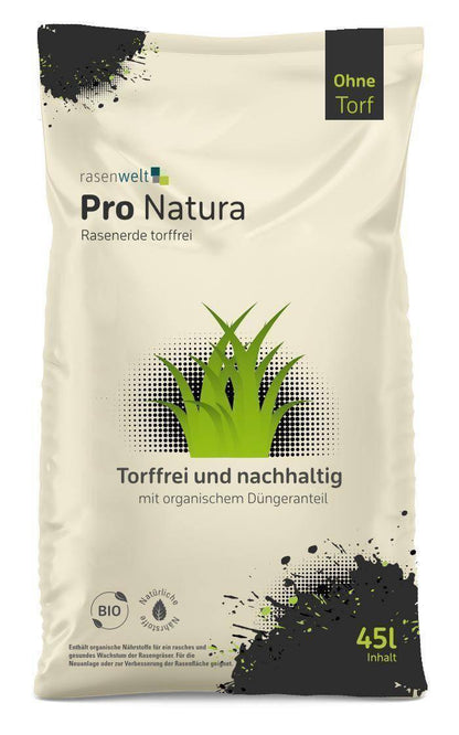 rasenwelt Rasenerde torffrei 45L - rasenwelt GmbH